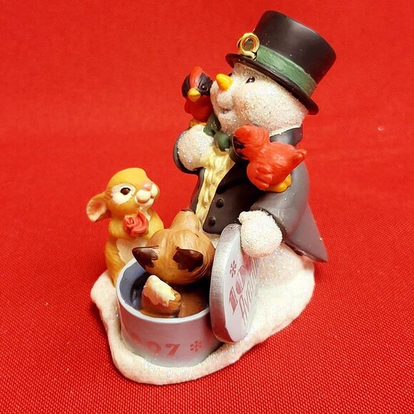Hallmark Snow Buddies 10th Anniversary Ed 2007 Christmas Ornament - Picture 13 of 13